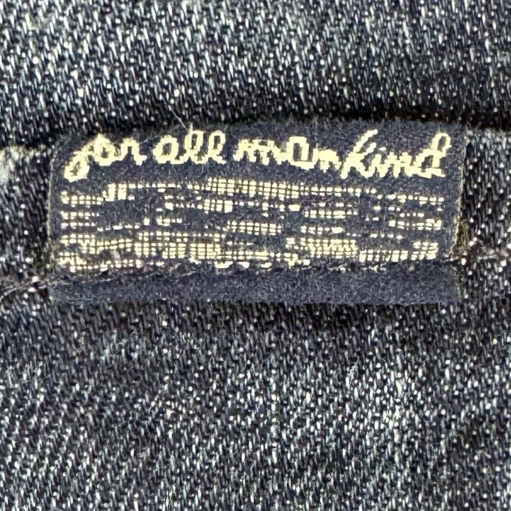 7 for All Mankind High Waist Bootcut Blue Jeans Size 32 - Picture 8 of 9